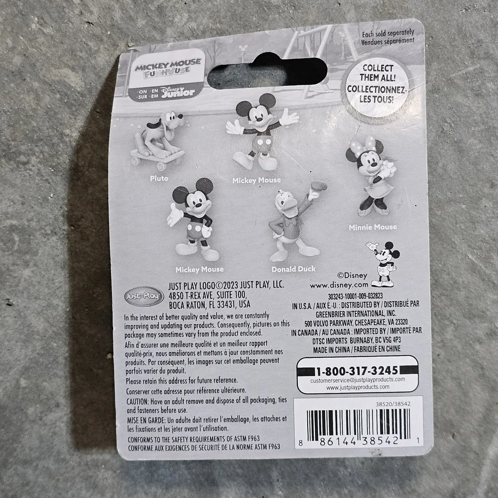 New Disney Junior Mickey Mouse Funhouse,‎ Donald Duck Figure Cake Topper